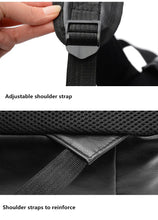 Load image into Gallery viewer, Laptop PU Leather Business Travel Backpack