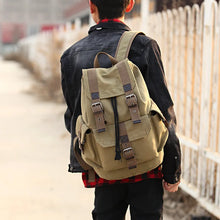 Load image into Gallery viewer, Rucksack Scione Canvas Travel Bag