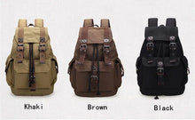 Load image into Gallery viewer, Rucksack Scione Canvas Travel Bag