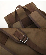 Load image into Gallery viewer, Rucksack Scione Canvas Travel Bag