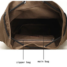 Load image into Gallery viewer, Rucksack Scione Canvas Travel Bag