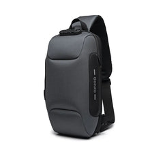 Load image into Gallery viewer, OZUKO Multifunction Crossbody Bag for Men Anti-theft Shoulder Messenger Bags Male Waterproof Short Trip Chest Bag Shoulder New