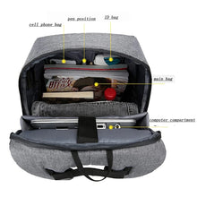 Load image into Gallery viewer, Laptop Casual Travel Oxford Waterproof Backpack