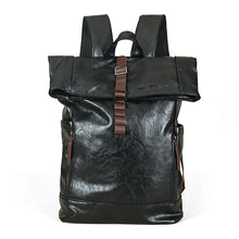 Load image into Gallery viewer, Laptop Scione PU Leather Travel Backpack