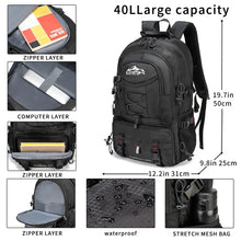 Load image into Gallery viewer, Camping Mozhi Nylon Travel Backpack