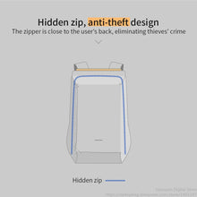 Load image into Gallery viewer, Kingsons Anti-theft Men Backpack 180 Degree Open USB Charging Laptop Backpack 15.6 inch School Bags for Teenage Boys