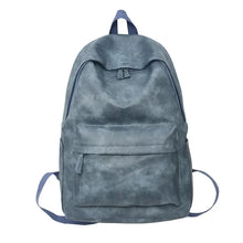 Load image into Gallery viewer, Casual Travel PU Leather Backpack