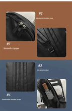 Load image into Gallery viewer, Casual Travel PU Leather Backpack