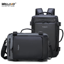 Load image into Gallery viewer, Laptop Wellvo Nylon Waterproof Backpack