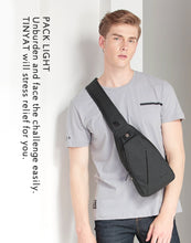 Load image into Gallery viewer, Tinyat Tablet Nylon Waterproof Backpack