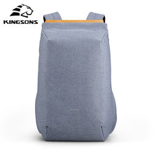 Load image into Gallery viewer, Laptop Kingsons Anti-theft Waterproof Polyester Backpack