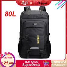 Load image into Gallery viewer, Camping Hiking Waterproof Nylon Large Capacity Rucksack