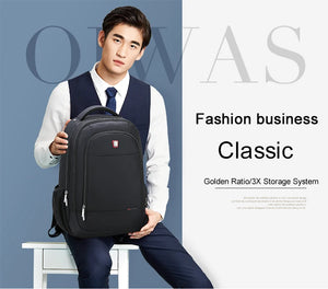 Laptop Oiwas Polyester Waterproof Backpack