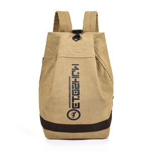 Hiking Wellvo Canvas Bucket Rucksack