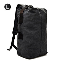 Load image into Gallery viewer, Hiking Wellvo Canvas Bucket Rucksack
