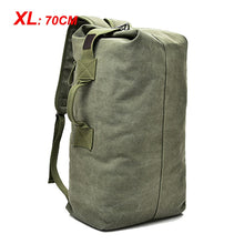 Load image into Gallery viewer, Hiking Wellvo Canvas Bucket Rucksack
