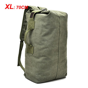 Hiking Wellvo Canvas Bucket Rucksack