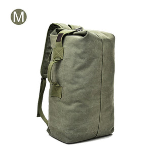 Hiking Wellvo Canvas Bucket Rucksack