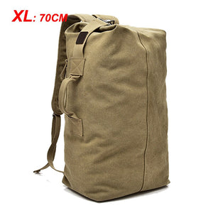 Hiking Wellvo Canvas Bucket Rucksack