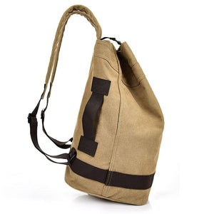 Hiking Wellvo Canvas Bucket Rucksack