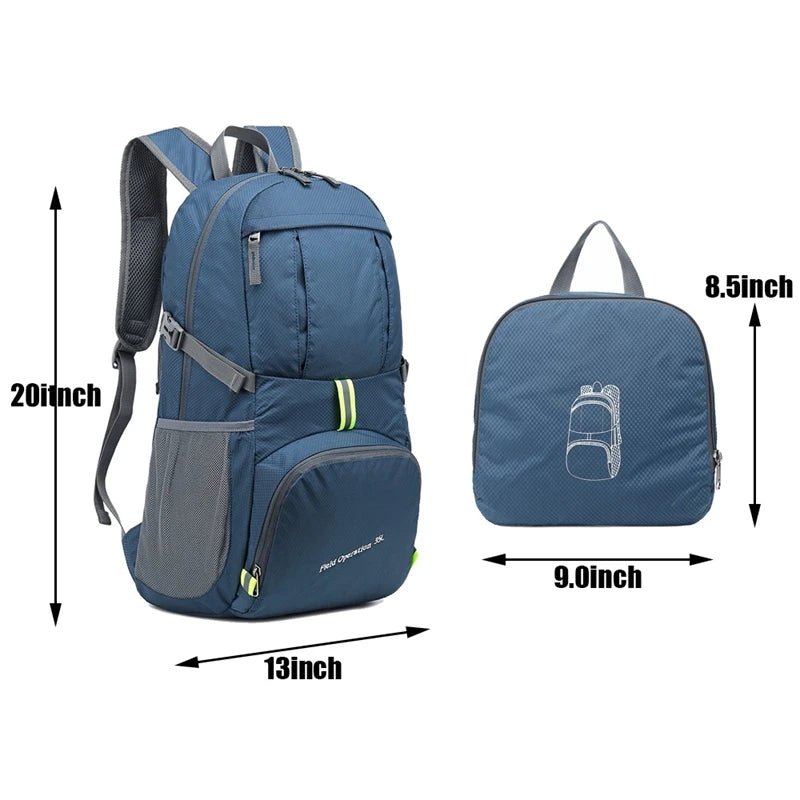 Hiking Field Operation Nylon Waterproof Rucksack – Daily Travel Bags