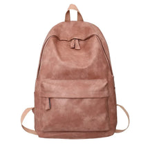Load image into Gallery viewer, Casual Travel PU Leather Backpack
