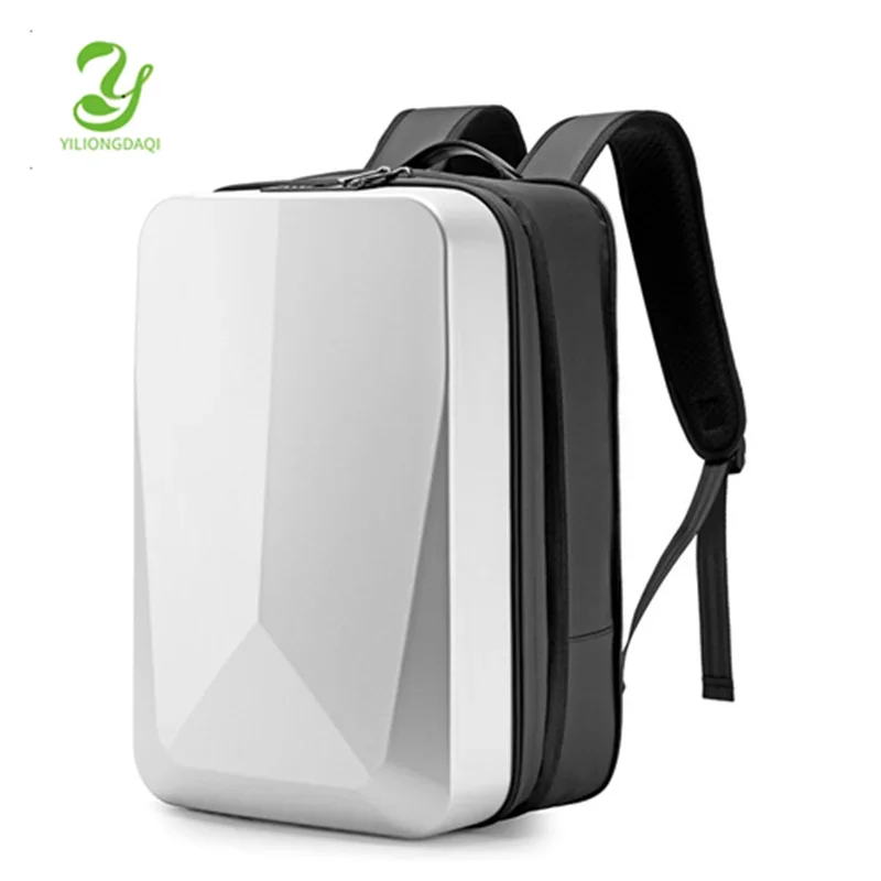 Yiliongdaqi Laptop Waterproof Anti-theft ABS Hard Shell Backpack