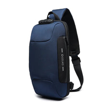Load image into Gallery viewer, OZUKO Multifunction Crossbody Bag for Men Anti-theft Shoulder Messenger Bags Male Waterproof Short Trip Chest Bag Shoulder New
