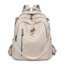 Load image into Gallery viewer, Fashion Backpack Women High Quality Pu Leather Daypack Ladies Shoulder Bag Designer Large Capacity Bagpack for Girls School Bag

