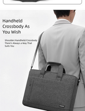 Load image into Gallery viewer, Laptop Bag Sleeve Case Shoulder Handbag For M3 M4 14 15 15.6 17 Inch Macbook Air Pro 13.3 Huawei Asus Dell Notebook Briefcases
