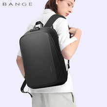 Load image into Gallery viewer, BANGE 15.6inch Laptop Backpack TSA Anti-theft Waterproof School Backpacks USB Travel Bag Backpack Business Male 2024
