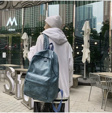 Load image into Gallery viewer, Casual Travel PU Leather Backpack
