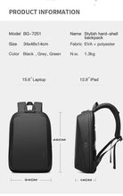 Load image into Gallery viewer, BANGE 15.6inch Laptop Backpack TSA Anti-theft Waterproof School Backpacks USB Travel Bag Backpack Business Male 2024
