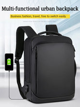 Load image into Gallery viewer, Laptop Boriyuan Nylon Travel Backpack
