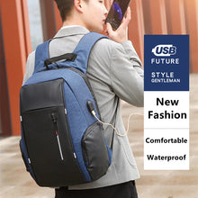 Load image into Gallery viewer, Laptop Casual Travel Oxford Waterproof Backpack
