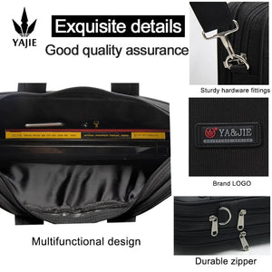 Laptop Yajie Canvas Shoulder Strap Briefcase