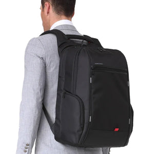 Kingsons Men 15'' 17'' Laptop Backpack Anti-theft Fashion Bag For Teenage Male Travel Business USB Charging Waterproof Backpacks