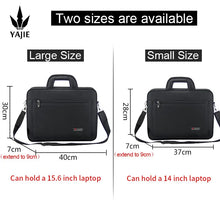 Load image into Gallery viewer, Laptop Yajie Canvas Shoulder Strap Briefcase
