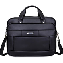 Load image into Gallery viewer, Wellvo Laptop PU Leather Travel Briefcase
