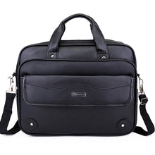 Load image into Gallery viewer, Wellvo Laptop PU Leather Travel Briefcase
