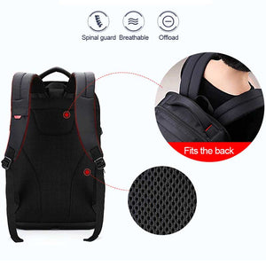 Laptop Oiwas Nylon Waterproof Backpack