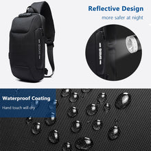 Load image into Gallery viewer, Tablet Ozuko Oxford Waterproof Anti-theft Backpack
