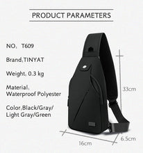 Load image into Gallery viewer, Tinyat Tablet Nylon Waterproof Backpack
