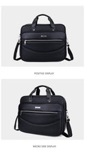 Load image into Gallery viewer, Wellvo Laptop PU Leather Travel Briefcase
