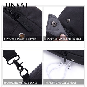 Tinyat Tablet Nylon Waterproof Backpack