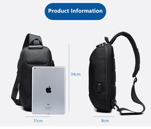 Tablet Ozuko Oxford Waterproof Anti-theft Backpack