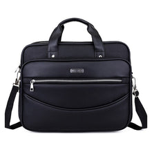 Load image into Gallery viewer, Wellvo Laptop PU Leather Travel Briefcase
