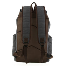 Load image into Gallery viewer, Wellvo Laptop Canvas Bucket Travel Backpack
