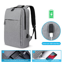 Load image into Gallery viewer, Laptop Business Travel Canvas Backpack
