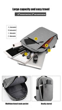 Load image into Gallery viewer, Laptop Business Travel Canvas Backpack
